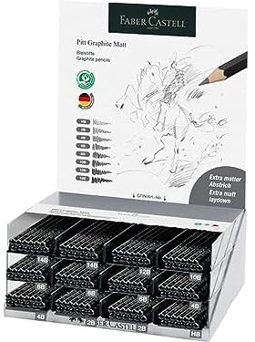 Faber-Castell PITT Graphit-Bleistift-Sortiment, 144-teilig