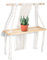 Fabaoday Wandregal Holz Makramee Wandbehang Regal Wand Boho Deko Schweberegal Quaste Handgewebte Natürliches Treibholz Hängeregal Chic Schwimmende Regale Für Wohnzimmer Schlafzimmer Badezimmer