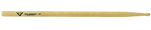 Bacchette di Vater VH5AW - Los Angeles 5A - Serie di Hickory Americano - Punta di legno a goccia