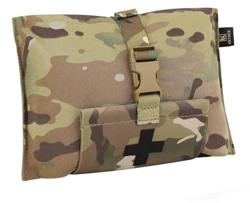 KRYDEX GEAR Medizinische Taktische Tasche, Elastisches Molle Tactical Erste Hilfe Tasche IFAK Outdoor medizinische Tasche für Camping, Jagd, Wandern, Zuhause, Auto und Abenteuer
