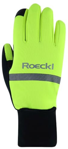 Roeckl Riveo 2 Winter Fahrrad Handschuhe lang gelb 2025: Größe: 10