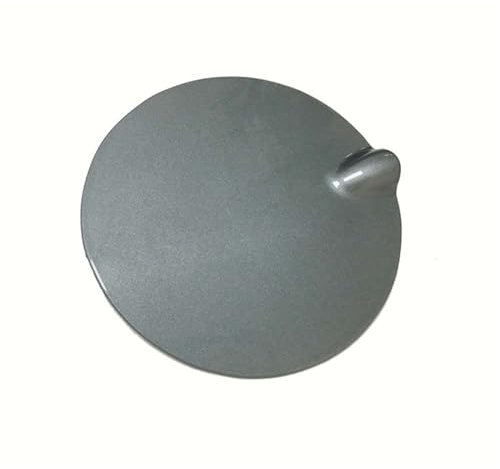 QASULER for Ford, for Focus 2 MK2 MK3 8M51-F405A02-AA, Silber Tankdeckel Abdeckung Klappe Tür Kraftstoffeinfüllklappe Deckelkappe Tankdeckel(Grey)