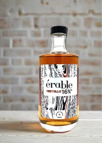 Liqueur à l'Érable Premium | Saveur Douce et Gourmande | Bouteille de 500 ml | Mistelle Les Trésors d'érable