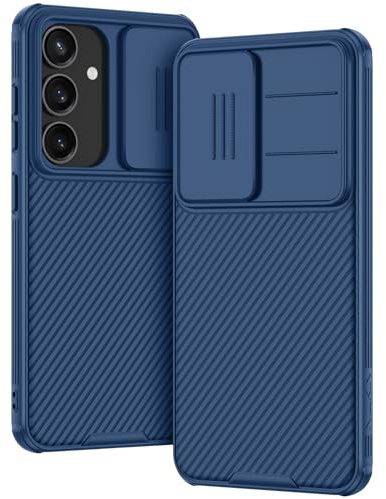 AROYI Handyhülle Kompatibel mit Samsung Galaxy S25 Hülle, Samsung S25 Hülle Kameraschutz mit Slide Camera Handyhülle für Samsung Galaxy S25 5G Hülle - Blau