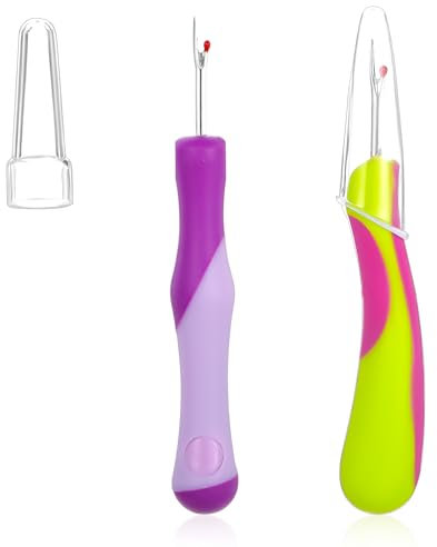 2 Stück Nähen Nahttrenner Gummi Nahttrenner Nähzubehör Ergonomisch Nahttrenner Auftrenner Für Nähte Nahttrenner Profi Nahttrenner Prym Stichentferner Nähwerkzeuge Für Bastelbedarf Quilten Nähen