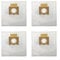 WIIYENA Lot de 4 sacs à poussière de rechange pour aspirateur Hoover H81 Pure pour Telios Canister
