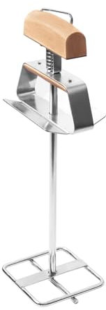 FIRELOOP Stainless Steel BBQ Grate Lifter for Big Green Egg Cooking Grid Lifter for BGE Kamado Weber Heavy Duty Heat-Resistant Handle Fit for Kamado Joe,Charcoal Grills,Easy to Use and Store