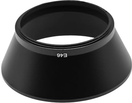 Paraluce a vite E46 da 46 mm, paraluce in metallo for Leica Summilux-M 50 mm F/1.4(Black)