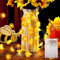 ENLACE Biene Lichterkette, Blumen Lichterkette, 3M 30 LED Lichterkette Bienen und Blumen Batteriebetrie, Lichterketten Deko für Kinderzimmer, Garten, Hochzeit, Party, Außen & Innen