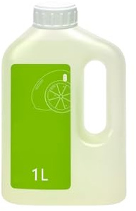 Robot Vacuum Mop Cleaning Solution 1L, Refill Liquid Compatible With ECOVACS Deebot T50/X8/X9 PRO Omni, Lemon Fragrance Fresh Citrus Scent