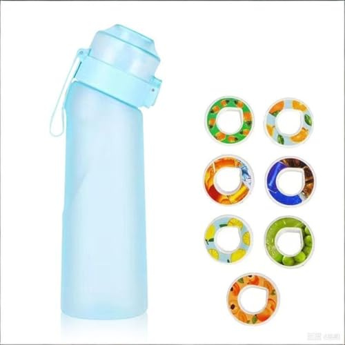 Questa borraccia sportiva universale da 650 ml è dotata di 7 capsule aromatizzate diverse. Si tratta di una borraccia sportiva con profumazioni creative, resistente al calore e che garantisce aromi na