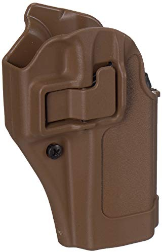 Blackhawk! Serpa CQC Verdeckter Holster, Matte Oberfläche, Unisex, 410504CT-R, Coyote Tan, Size 04 - Beretta 92/96/M9 (Not Brigadier/Elite/M9A1/92A1/96A1)