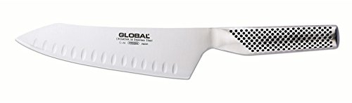 Lame cannelée Global Oriental g-66 Couteau Santoku 18 cm