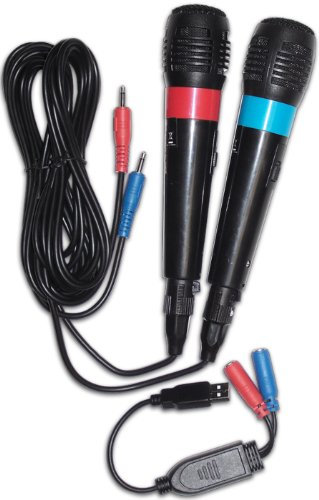GameOn Dual Karaoke Mic Set (Wii/PS3/Xbox 360)