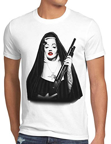 style3 Marilyn Gebetsschwester T-Shirt Herren usa Gangster