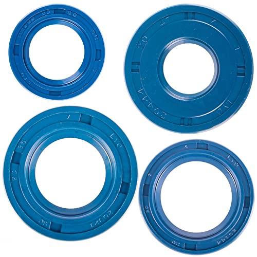 LYO Set: Wellendichtringe Motor kpl, blau - Simson S51, S70, S53, S83, KR51/2 Schwalbe, SR50, SR80