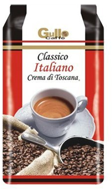 Gullo Caffè Classico Italiano Crema di Toscana, 1000g ganze Bohne, 1er Pack