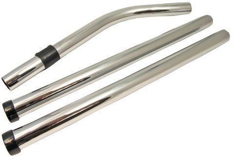 First4spares Chrome Extension Rod Set for Numatic Henry Hetty etc Vacuum Cleaners (32mm, 3 Rod Set)