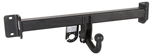Steinhof Anhängerkupplung für BMW X3 E83 (2004-2014), starr mit angeschraubtem Kugelkopf, Pulverbeschichtet, aus Eisen, TOW_HITCH, Fahrzeugzubehör