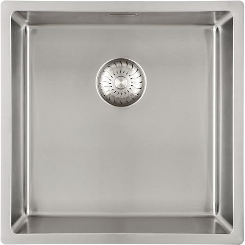 CAPP40R10 3D Spüle Spülbecken Einzelbecken Unterbau ab 450 mm Edelstahl