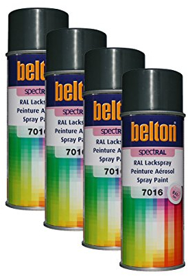 Kwasny 4X 324 141 Belton Spectral Spray Peinture aérosol RAL 7016 Gris anthracite haute brillance 400 ml.
