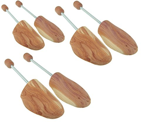 Max Basic Cedar tendiscarpe forma scarpe in legno di cedro per uomo e donna Set 3 paois