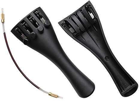 traderplus Ultra Composite Saitenhalter mit 4-tuners und Anhängesaite für 4/4 Geige/Violine