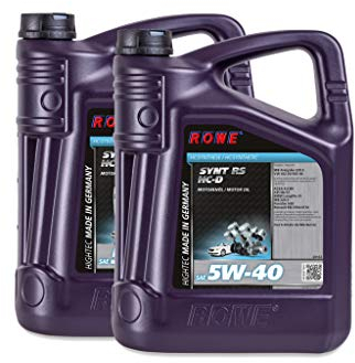 10 Liter (2x5L) ROWE HIGHTEC SYNT RS HC-D SAE 5W-40 Motoröl Made in Germany