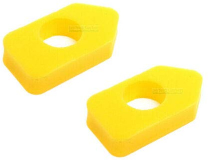 2 X Schaumstoff Luftfilter für B&S Briggs&Stratton 698369 Classic Sprint Quattro