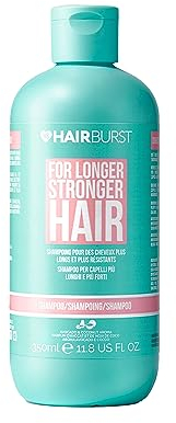 HAIR BURST Shampoo für längeres und stärkeres Haar — Fördert das Haarwachstum, beugt Haarausfall vor, 100% vegan, ohne SLS und Parabene (350ml)