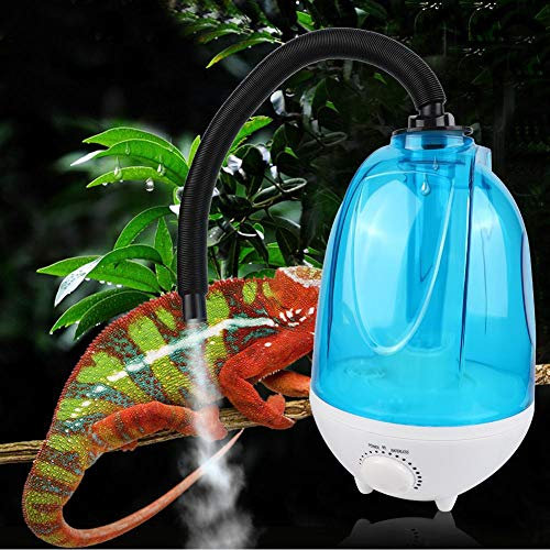 01 Ultra-Silent Reptile Fogger, 4LReptile Luftbefeuchter, für Terrarium für Springbrunnen, Teich(European regulations)