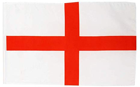 St George England Boat Flag 18 X 12 - Treehouses Caravans - Sleeved 45cm x 30cm - Country - FlagSuperstore©