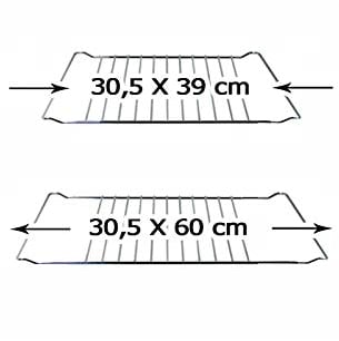 Rejilla extensible universal 90447 para horno ARTHUR MARTIN, ELECTROLUX, FAURE, ZANUSSI