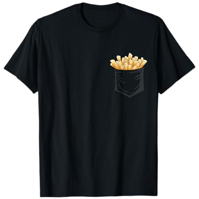 Lustige Pommes Fast Food Pommes Frites in Deiner Tasche T-Shirt