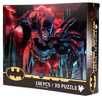 SD Toys Batman 3D Lenticular Puzzle Urban Legend 100 Pieces 20 x 16 cm