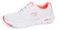 Skechers Damen Arch FIT Infinity COOL Sneaker, White Mesh Pink Trim, 37 EU