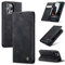 niloucase Kompatibel mit iPhone 14 pro max Hülle Leder,Magnetverschluss Premium PU Leder Flip Case,Standfunktion.-schwarz