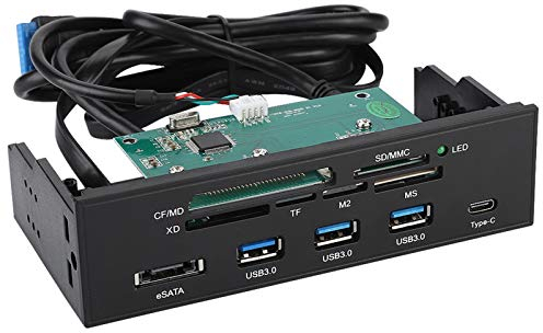 Lettori Di Schede Di Memoria Interna Pannello Frontale Usb 5.25 Pollici Lettore Di Schede Interno Multifunzione Dashboard Pc Pannello Frontale