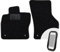 moto-MOLTICO Vorne Fußmatten Auto Velours Autoteppiche Schwarz Automatten Set 2-teilig passend für VW Passat B8 ab 2014
