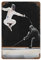 20 x 30 cm Fechten Sport Willkommen Metall Blechschild Poster Malerei mit Rost Vintage Home Wanddekoration