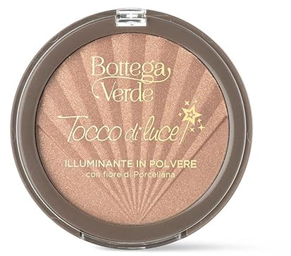 Bottega Verde - TOCCO DI LUCE - Illuminante in polvere con fiore di Porcellana (9 gr) - supernova