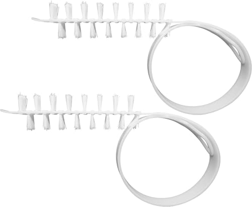 EBILUN 2PCS Spazzola per La Pulizia della Lavatrice, Spazzola per La Pulizia in Nylon Resistente per La Casa, Spazzola per La Pulizia della Fessura della Lavatrice