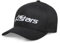 Alpinestars Herren ORIGINAL Logo Flexfit HAT Baseballkappe, Schwarz/Weiss, L/XL