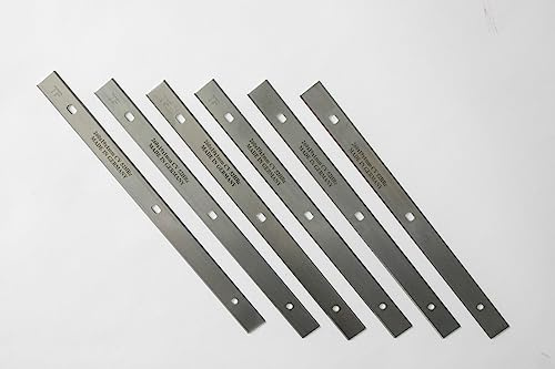 12 Stück Hobelmesser 310 x 18,6 x 1 für Felder Hohe Qualität