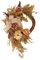 Perfeclan Ghirlanda Autunnale con luci, Ghirlanda del Ringraziamento, Ghirlanda Autunnale Rustica realistica, Ghirlanda di Fiori Artificiali per Parete,