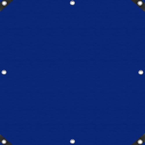 Tarpaulin, Green Tarpaulin Sheet 1.5 x 2.2 m Waterproof/Uv Resistant/Easy Foldable Tarpaulin Small Tarp, Paddling Pool Cover for Garden, Caravan, Camping, Outdoor, Blue