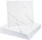 sourcing map Lot de 20 carreaux de marbre à décoller et à coller, panneau mural imperméable, carreaux de douche en PVC pour salle de bain, cuisine, salon, design élégant blanc, 30,5 x 30,5 cm