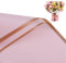20 Blatt Blumenstrauß-Geschenkpapier, 58x58 Cm Bouquet Papier, Geschenkpapier Rosa, Rosa Geschenkpapier, Geschenkpapier Blumen, Blumen Geschenkpapier, Frische Blumen-Kette Für Bastelarbeiten
