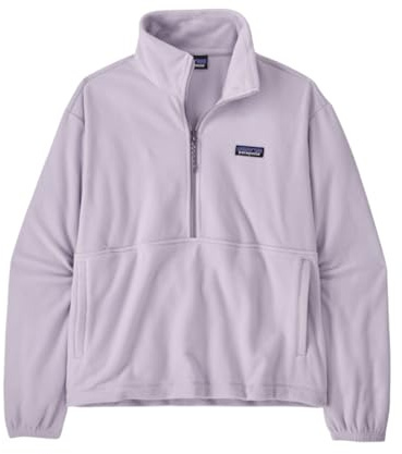 Patagonia W's Micro D 1/2 Zip Fleece P/O L Foxglove Viola