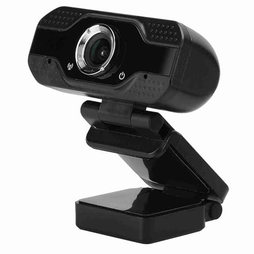Culnflun Webcam mit Microfon 1080p, Video -Streaming -Kamera für PC/Laptop, Live -Broadcast- und Online -Klasse, Computerkamera mit Plug & Play